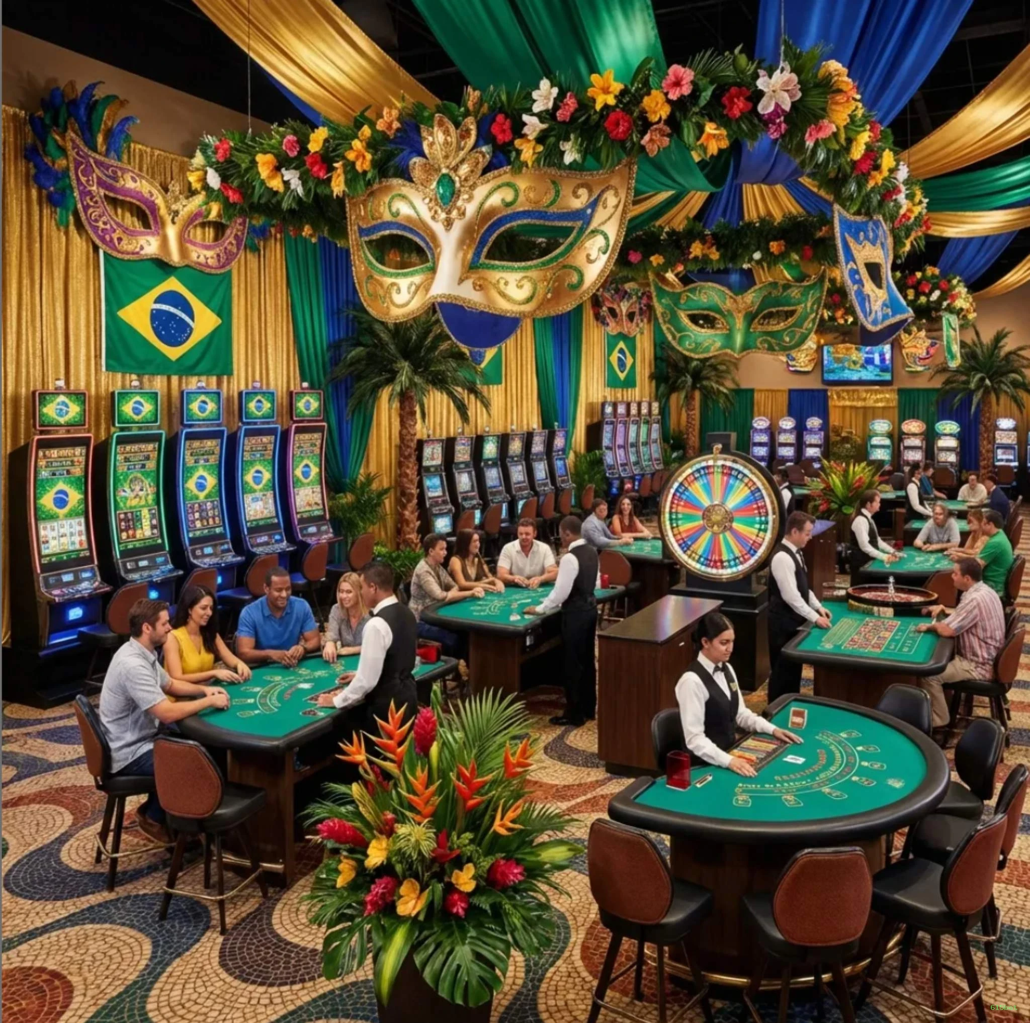 Controles de paJogonto e BRL em 615bet